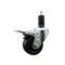 Service Caster 3'' SS Phenolic Swivel 1-1/4'' Expanding Stem Caster Total Lock Brake SCC-SSEXTTL20S314-PHS-114 - alternate 1